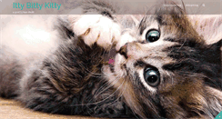 Desktop Screenshot of ittybittykitty.org